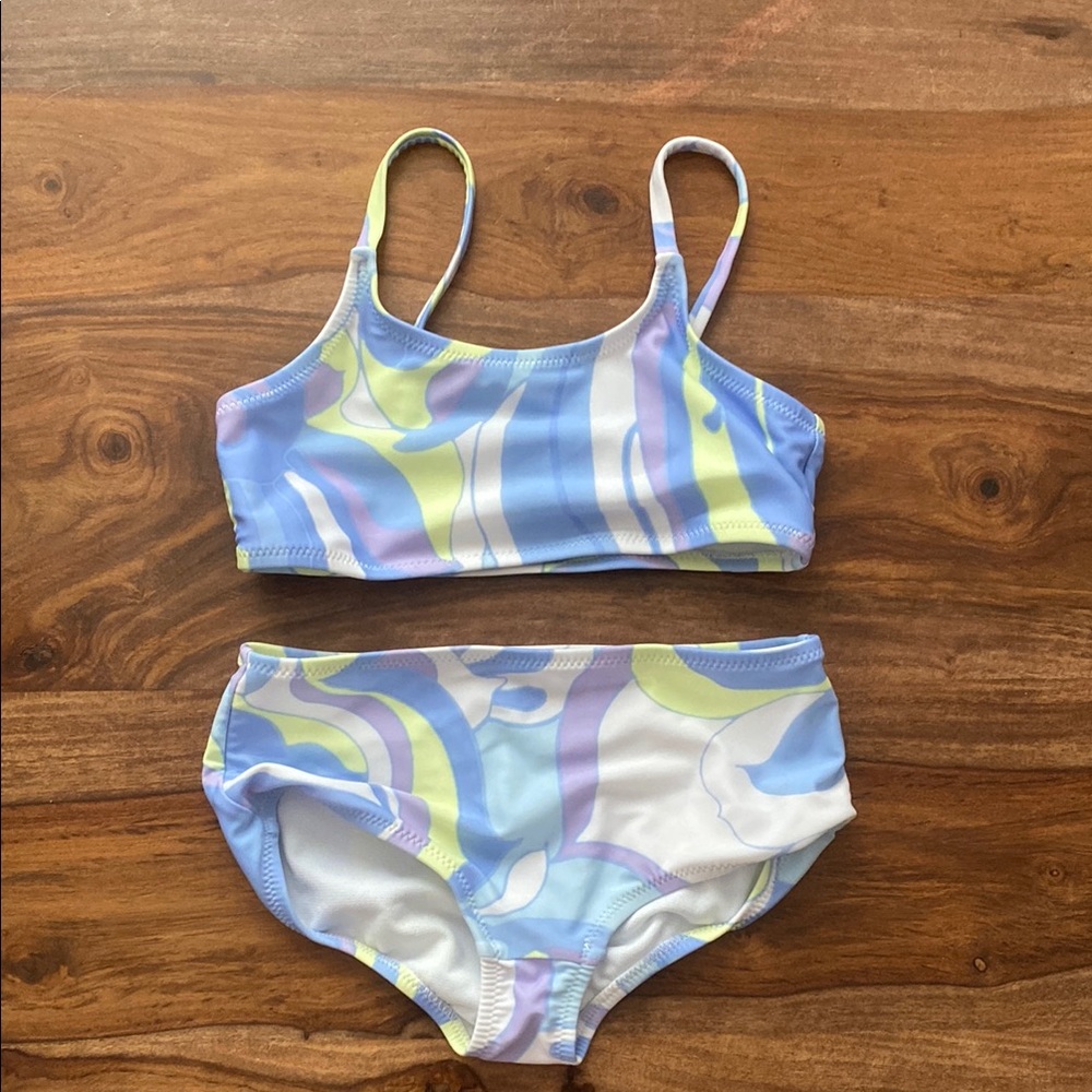 GAP Blue and Green Bikini Swim Set